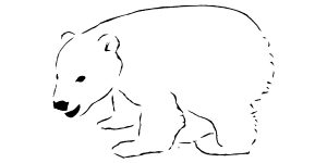Dibujos de osos para colorear